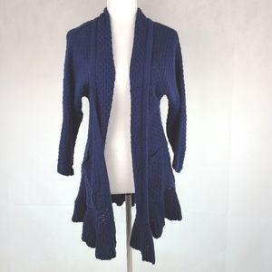 Anthropologie Guinevere Open Cardigan, Size M